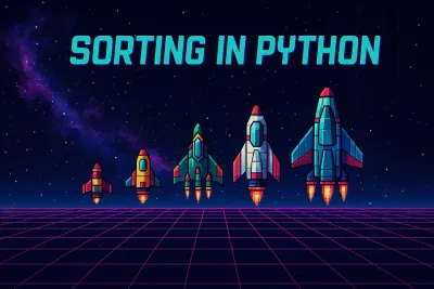 Spaceships of different sizes sorted by size